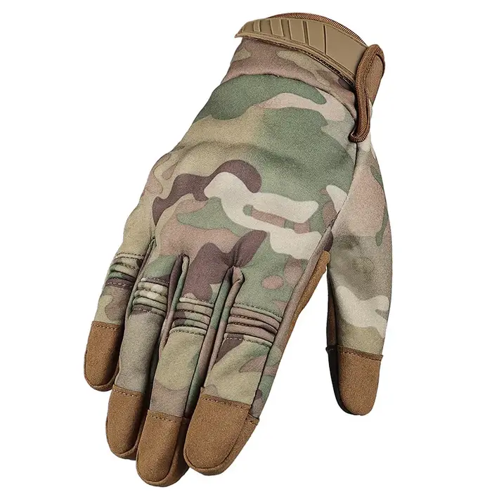 Gants tactiques camouflage chasse sport outdoor - Discrétion optimale pour activités extérieures