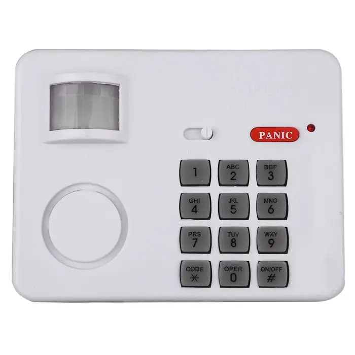 Système d'alarme de sécurité domestique, capteurs de porte et fenêtre PIR sans fil, clavier Programmable, carillon d'alarme, mode de retard