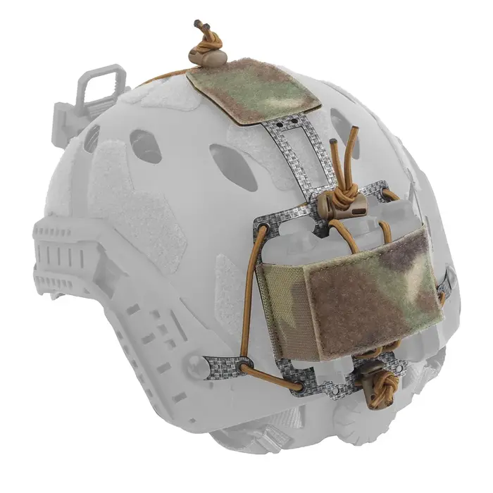 Poche à batteries NVG pour casque tactique PVS31 - Système de rétention FERRO style accessoire chasse airsoft