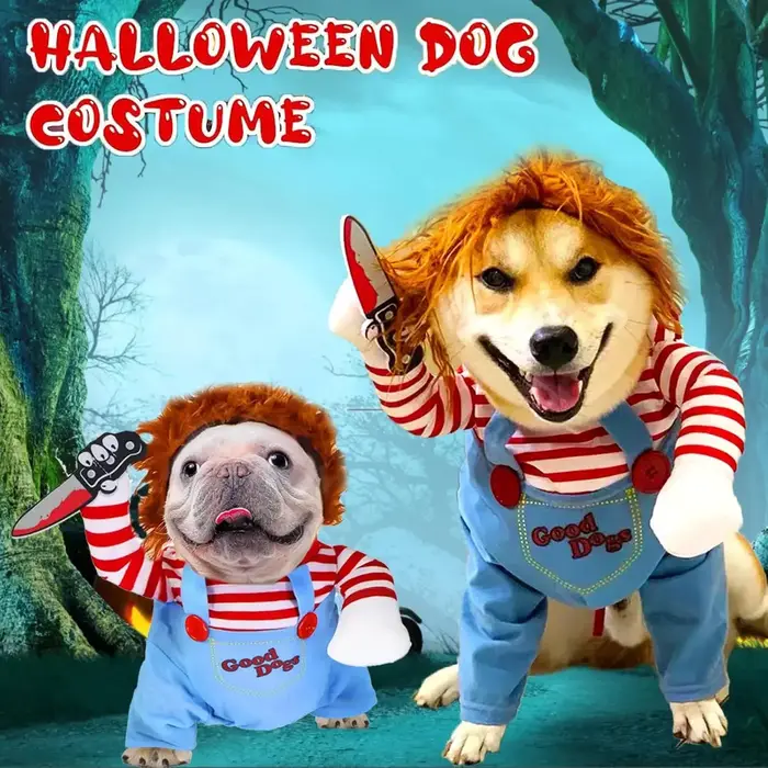 Costume d'horreur effrayant pour chiens