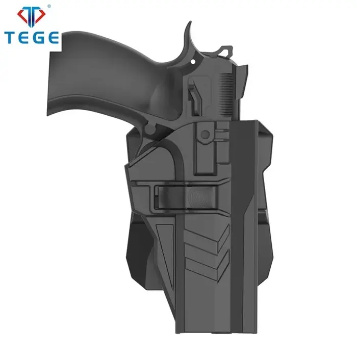Étui pour pistolet tactique CZ 75 SP-01, ombre avec fixation de palette, étui pour pistolet à dégage