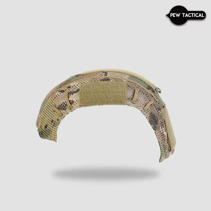 Housse casque mesh tactique PEW TACTICAL Maritime OT13 camouflage chasse airsoft discrétion