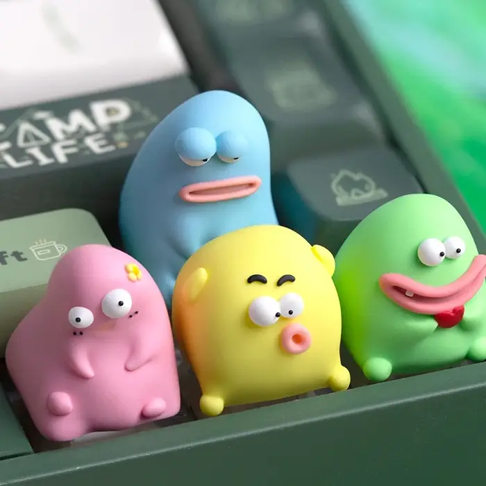 Capuchons de touches personnalisés Ugly Cute pour clavier mécanique