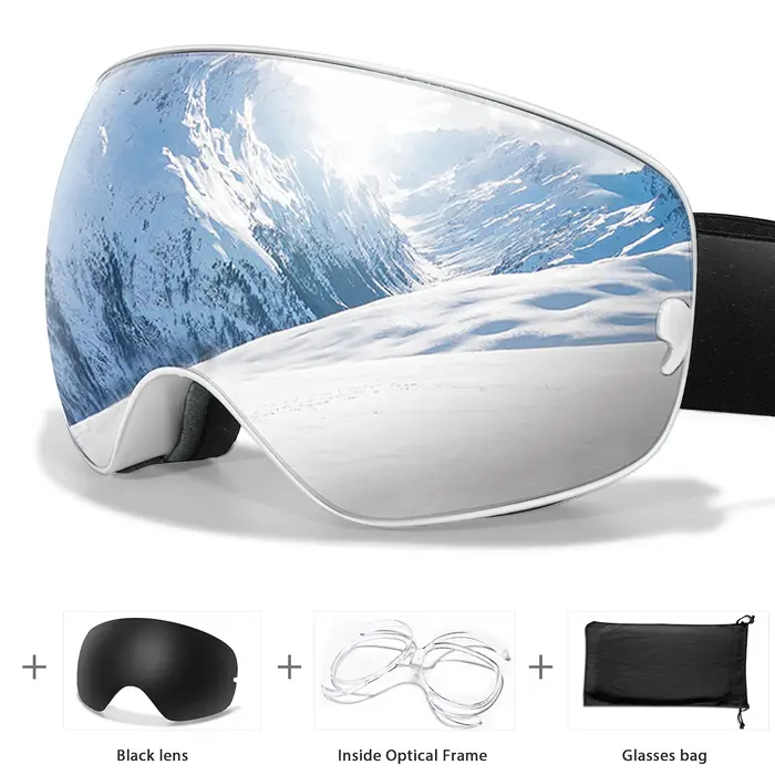 Lunettes de Ski pour hommes et femmes, Anti-buée, pour Sports de plein air, snowboard, motoneige, UV