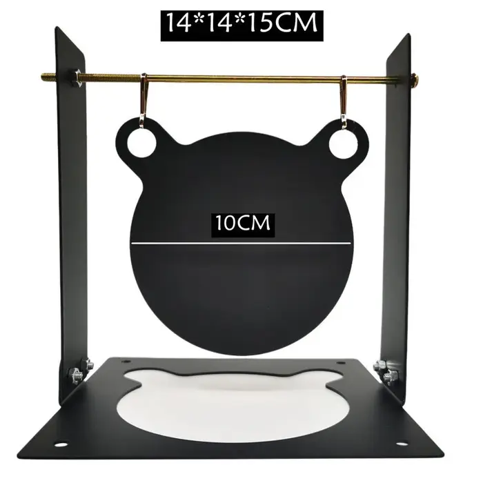 Cible Portable détachable en forme d'ours de 10CM, fronde intérieure et extérieure, pistolet à Air, 