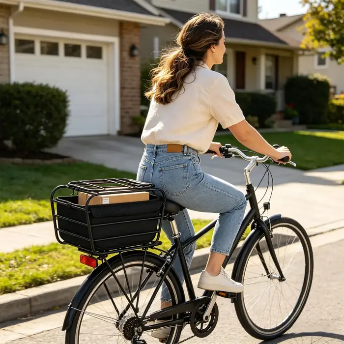 Panier de vélo robuste grande capacité pour chien