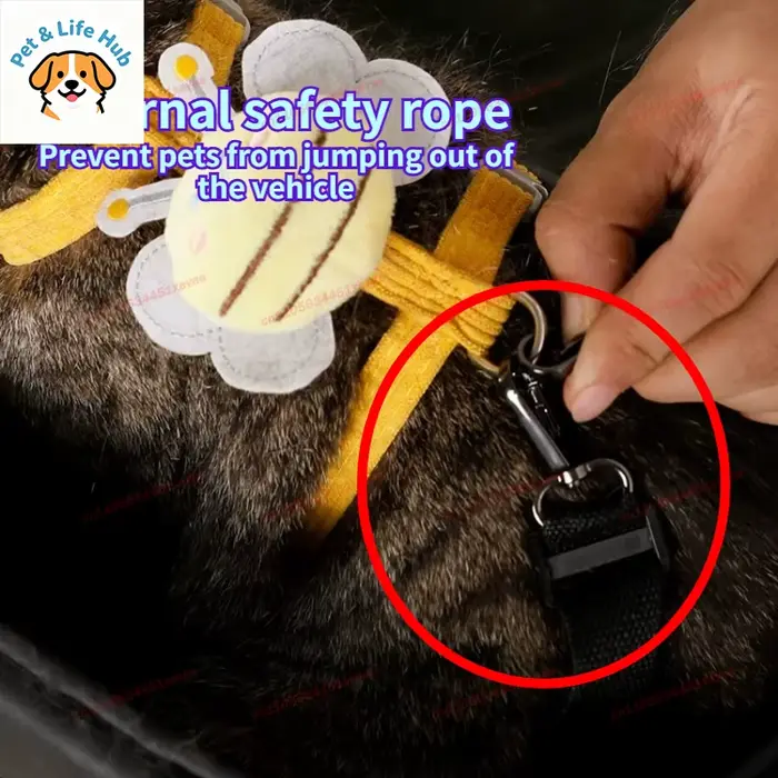 Panier de transport pour animaux de compagnie pour vélo