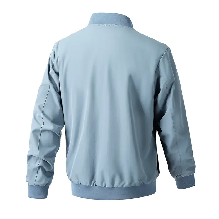 Veste bombardier pour hommes, mode printemps-automne, affaires, Streetwear décontracté, coupe-vent S