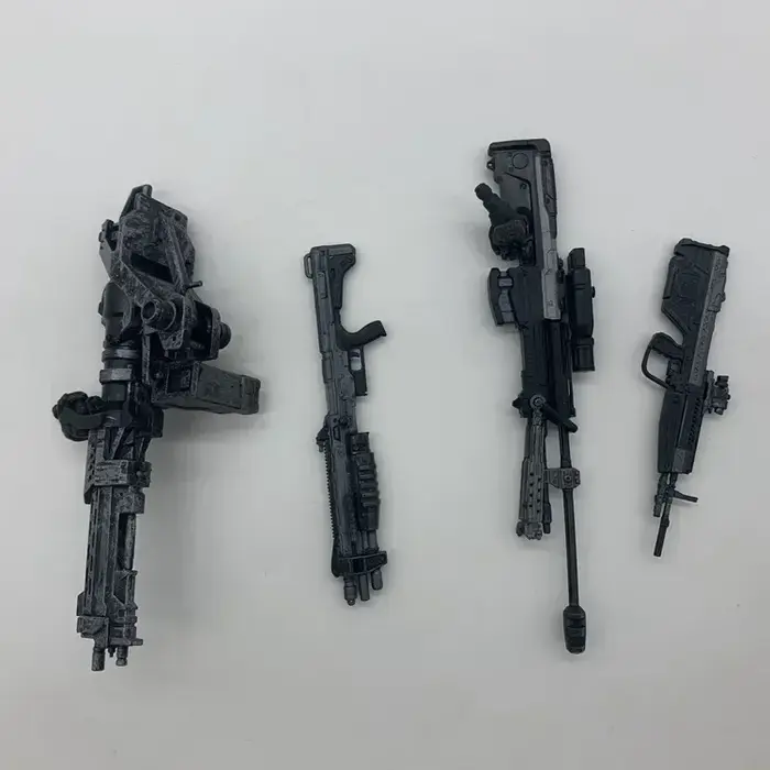 Accessoires de mitrailleuse supplémentaires pour équipement pour figurine d'action de 6 à 12 pouces