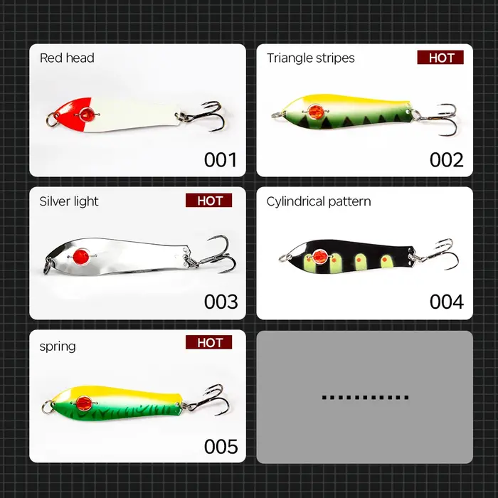 Hunthouse métal leurre Spinners cuillère appât dur à la traîne 75mm 11g laiton coulant Spinner brochet perche eau douce LW810 leurres de pêche
