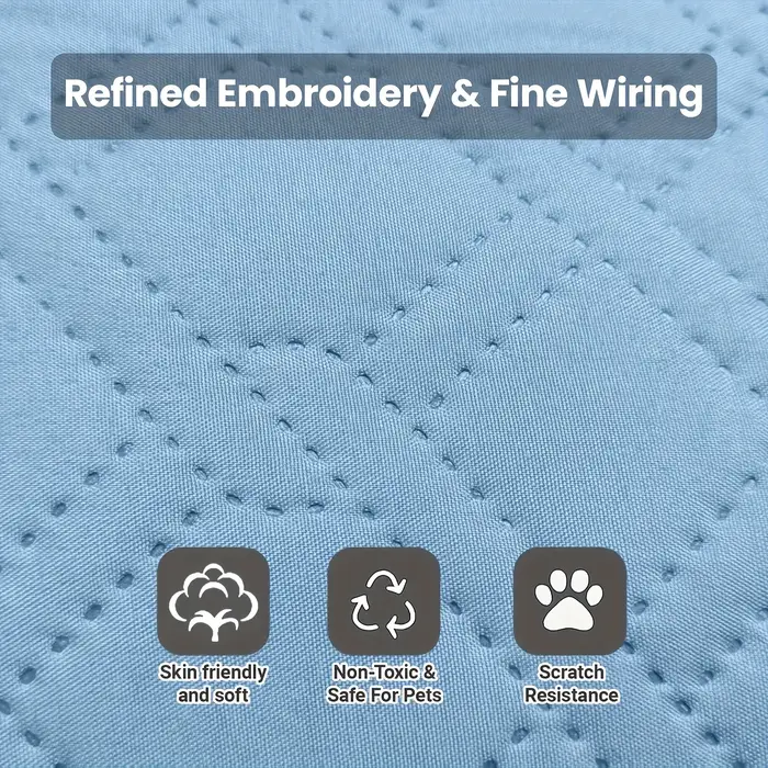 Nouveau tapis de refroidissement pour chien été lavable Portable tapis de refroidissement pour animaux de compagnie pour chiens chat couverture en soie glacée canapé tapis de couchage respirant