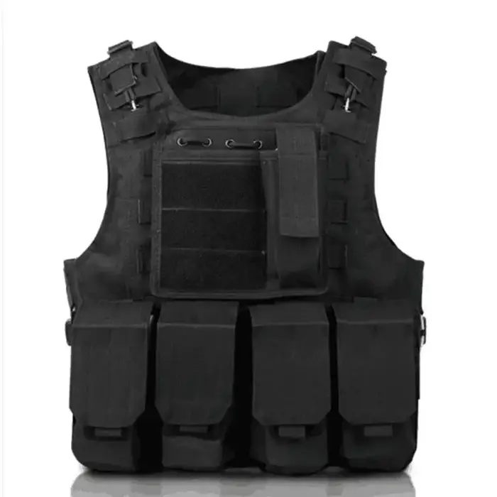 CamSolomon-Gilet de Sécurité pour la html, Vêtement d'Extérieur, Airsoft, Assaut, Molle