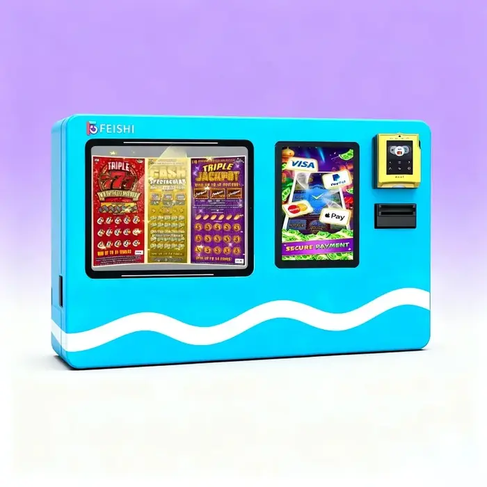 Distributeur automatique de loteries personnalisé, machine de jeu porte-bonheur, peut accueillir 4 t