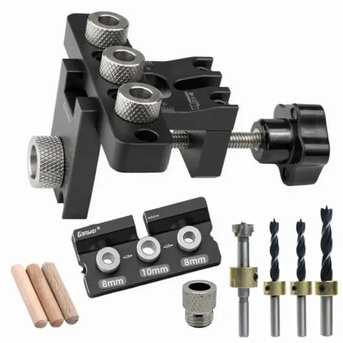Gabarit universel pour chevilles, gabarit à came 3 en 1, Kit maître de gabarit pour chevilles, Guide