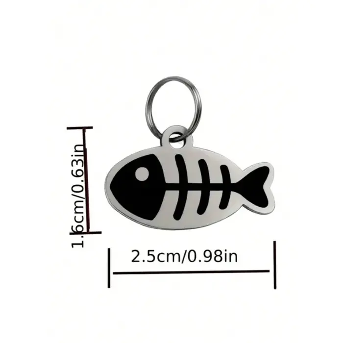 Plaque d'identification personnalisée pour animaux de compagnie avec gravure gratuite