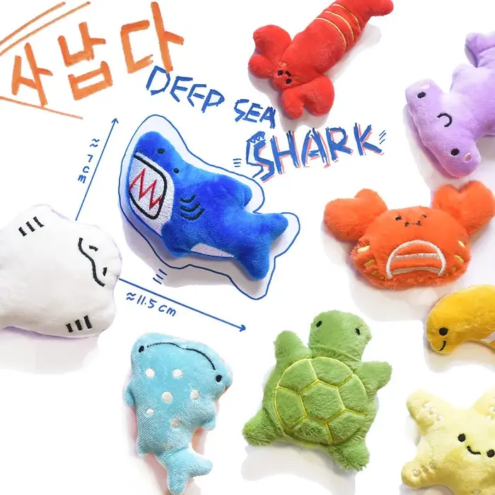Jouets interactifs pour chiens et chats Ins Pet Squeaks simulation de petits animaux dessin animé accessoires pour chiens occassions spéciales moments de jeu mémorables