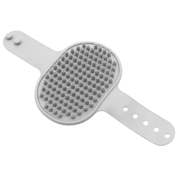 Brosse de bain pour chien, toilettage pour animaux de compagnie, Massage apaisant, poils en caoutcho
