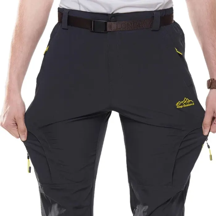 Pantalon cargo printemps été homme - Élastique imperméable séchage rapide randonnée chasse