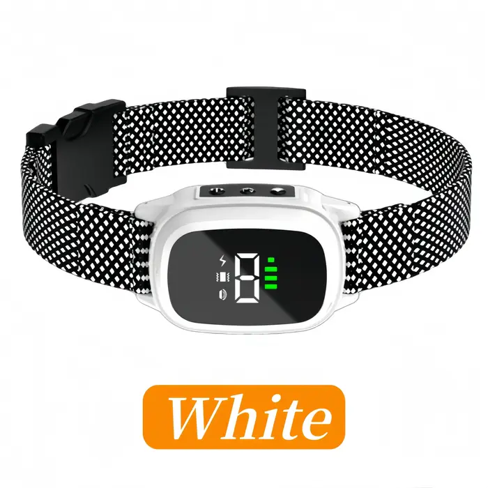 YHLC collier de chien anti-aboiement automatique, bouchon d'aboiement Rechargeable, Stop Barkin, col