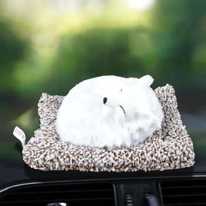 Ornement de voiture pour chien, sac de charbon actif universel pour désodorisant d'intérieur de voit