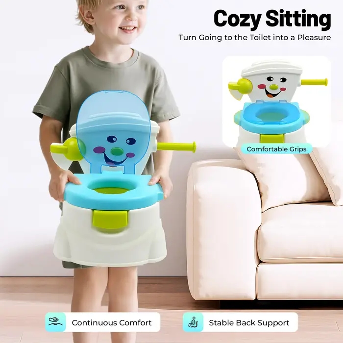 Siège d'entraînement de pot Portable, chargement de 60KG, toilettes pour bébé, voitures de dessin an