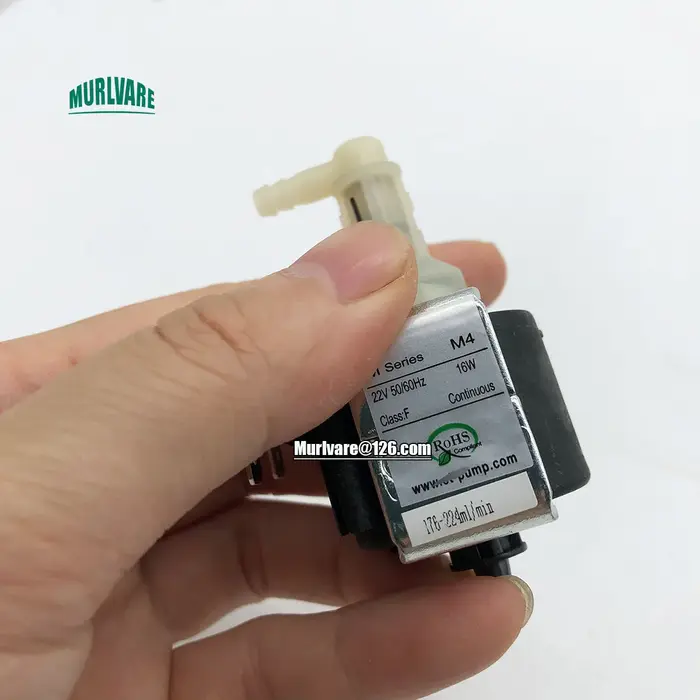 Micro pompe à solénoïde série M M4 176-224 ml/min 22V 16W, pompe à eau pour Machine à repasser suspe