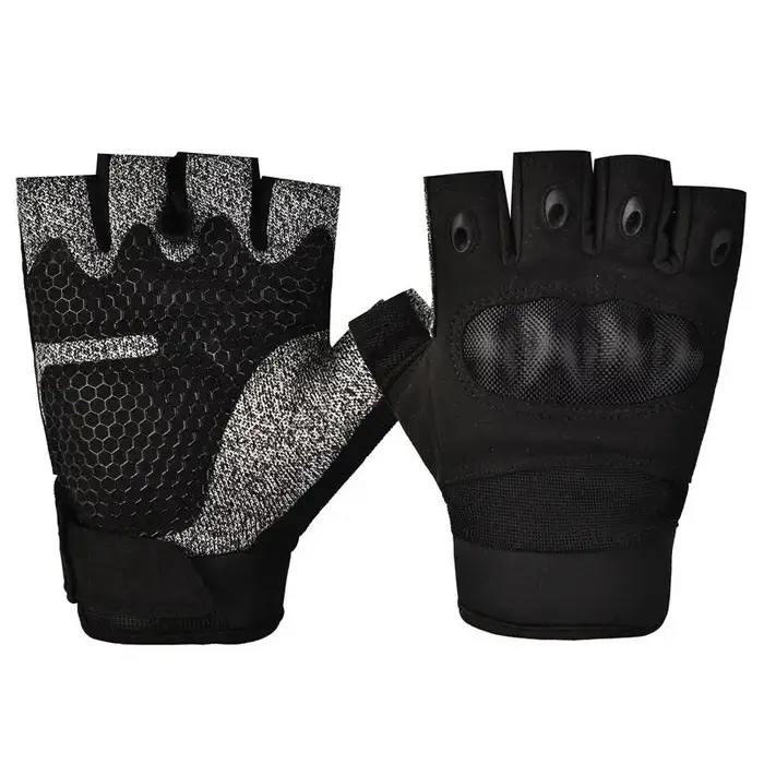 Gants tactiques demi-doigts militaires entraînement combat sports extérieurs protection durable