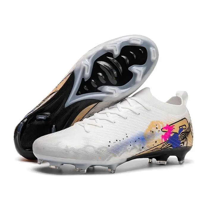 Chaussures de football basses pour hommes, crampons professionnels pour terrain de football, baskets
