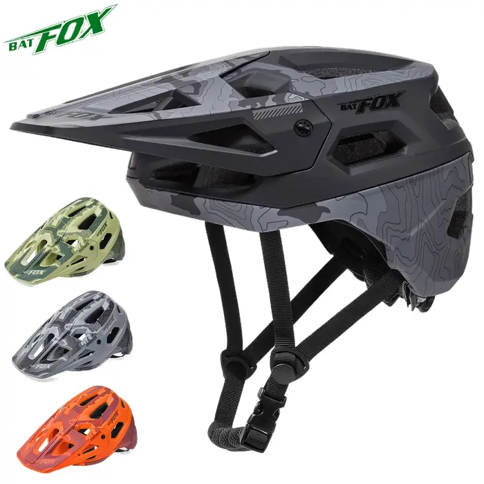 BATFOX casque de vélo hommes femmes haute qualité intégralement moulé cyclisme vtt casque de vélo ro