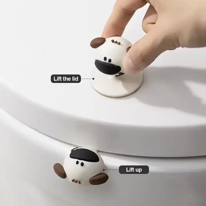 Poignée de levage de siège de toilette anti-salissure Sheep Dog