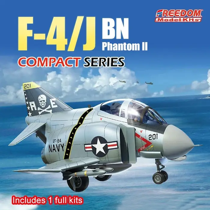 Freedom F162070 kit de modèle assemblé F-4J jean II centralisé avec machine pilote de producteurs de