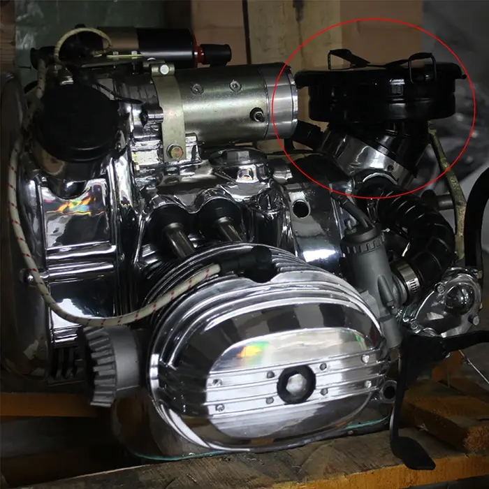Alconstar- 1 pièces rétro 750CC CJ-K 750 filtre à Air moto pour Ural M72 pour BMW R1 R51 R61 R71 K75