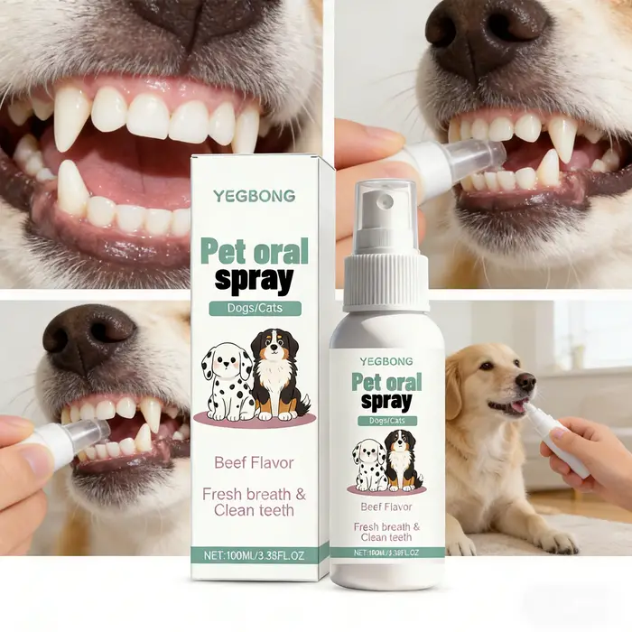 Spray buccal pour chiens et chats