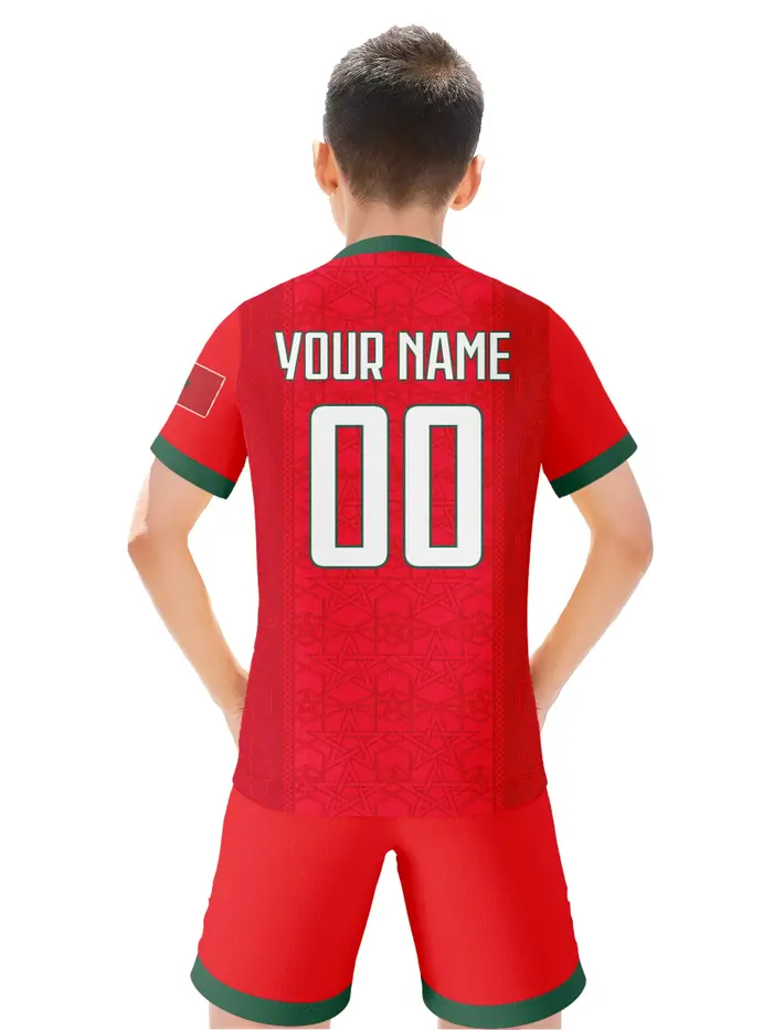 Ensemble de football personnalisé pour enfants