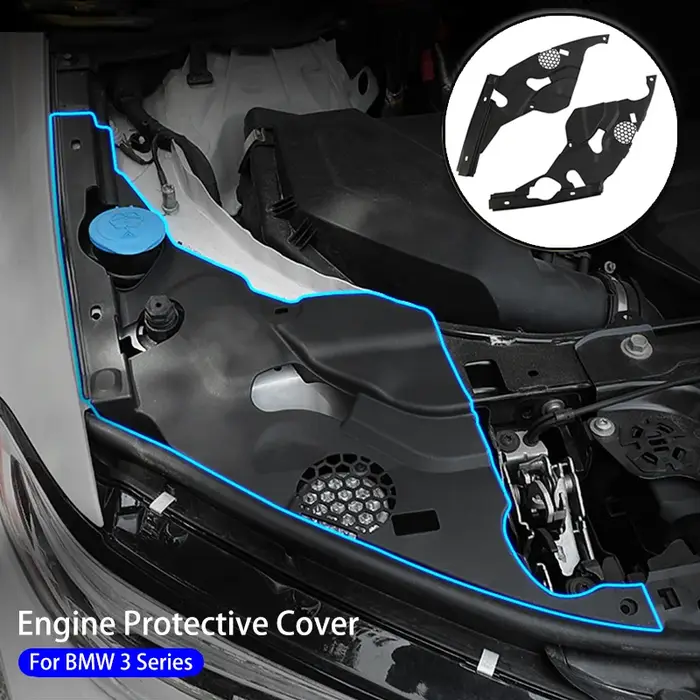 Couvercle de protection du compartiment moteur de voiture, pour BMW série 3 G20 2020 – 2023, anti-po