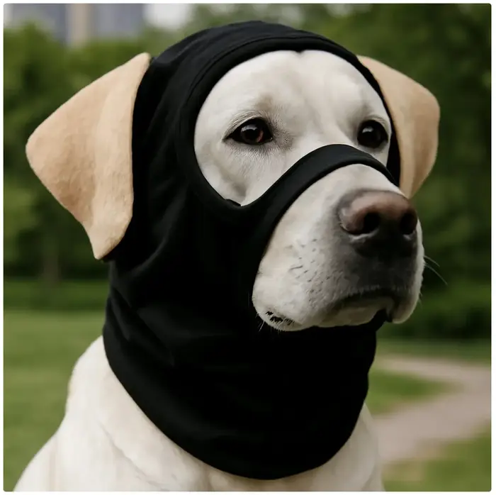 Masque facial pour chien, couvre-chef, décoration, plusieurs tailles au choix, pour loisirs, minimal