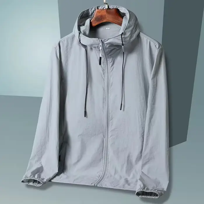 Veste d'été à capuche pour hommes et femmes