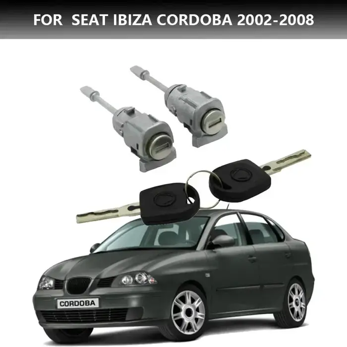 Kit de réparation de cylindre de serrure de porte pour Seat Cordoba Ibiza III 6L 3837167 B/6L 383716