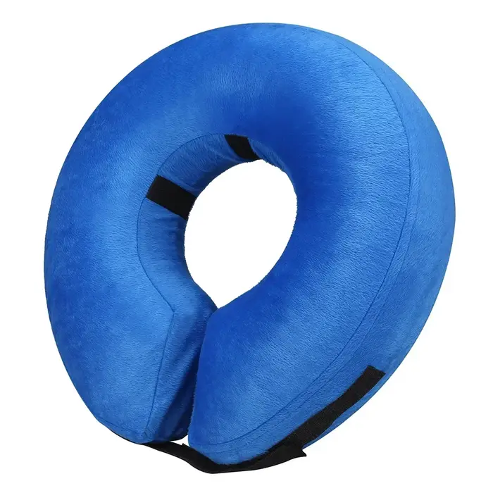 Colliers de protection pour chiens après chirurgie, collier gonflable protecteur pour animaux de com