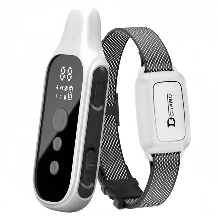 Collier de dressage électrique pour chien, 3300 pieds, Anti-aboiement, étanche, Rechargeable, téléco