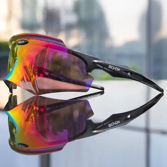 Lunettes de soleil SCVCN, nouvelle mode, pour le cyclisme, hommes, VTT, lunettes de vélo, lunettes d