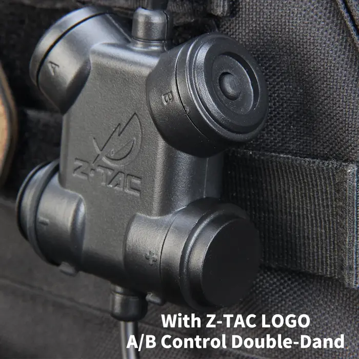 Z-TAC DulMédiateur set Ptt Double Bouton Canal Unique MendMotorola Walperforé talperforé Accessoires