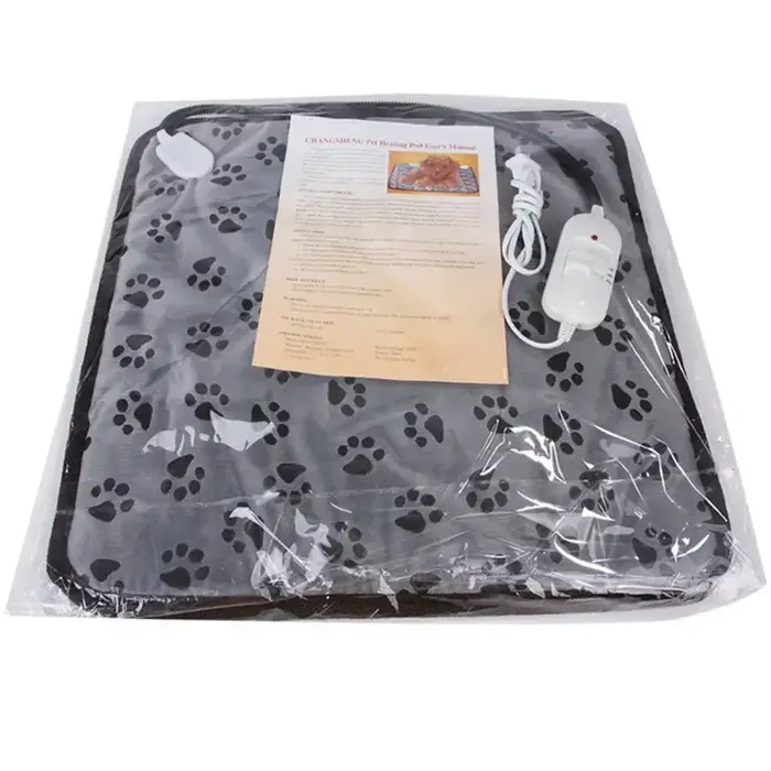 Tapis chauffant pour animaux de compagnie, coussin chauffant à température réglable pour chien, cous