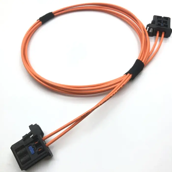 MOST connecteurs de câbles à fibres optiques mâle à mâle pour Audi BMW mercedes etc. 180CM nouveau O