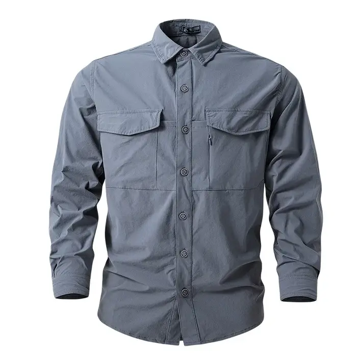 Chemise multifonctionnelle respirante de printemps