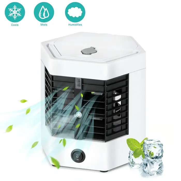 Ventilateur de table USB portable, petit ventilateur pour bureau, ventilateur de refroidissement per
