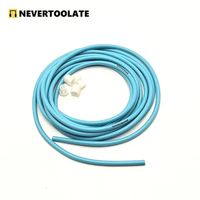 3.5 mètres 11.5 pieds extra long PVC-80A 5mm de diamètre fil de filetage de noyau corde à sauter piè
