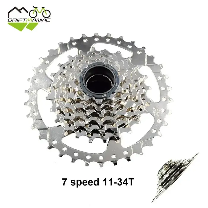 DRIFT MANIAC – roue libre à 7 vitesses, 11-34T 7 Spd, pignon pour vélo électrique