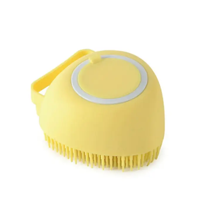 Salle de bain chiot grand chien chat bain gants de Massage brosse doux sécurité Silicone accessoires