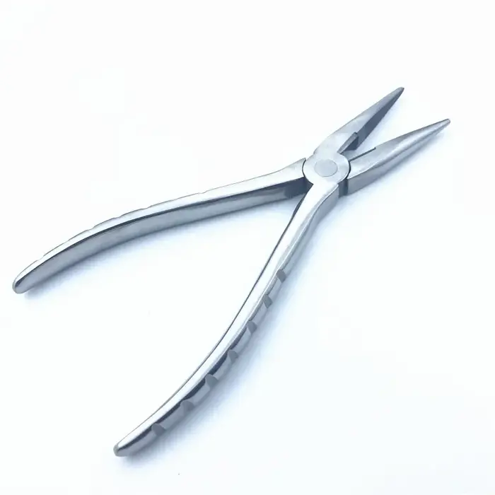 Pince Antarctique Plate avec Mâchoires Dentelées, Instrument Orthopédique Vétérinaire, Grand, Petit